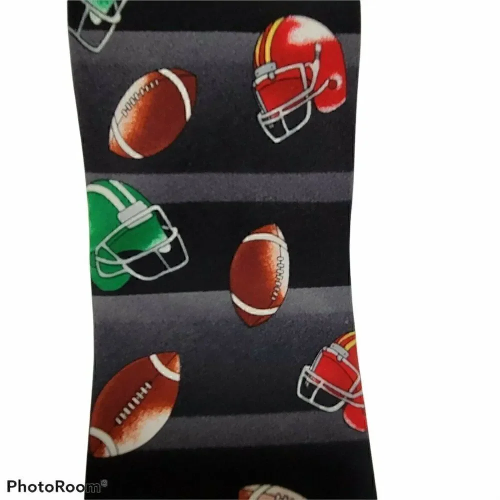 Keith Daniels Football Tie Mens Necktie Helmet 57